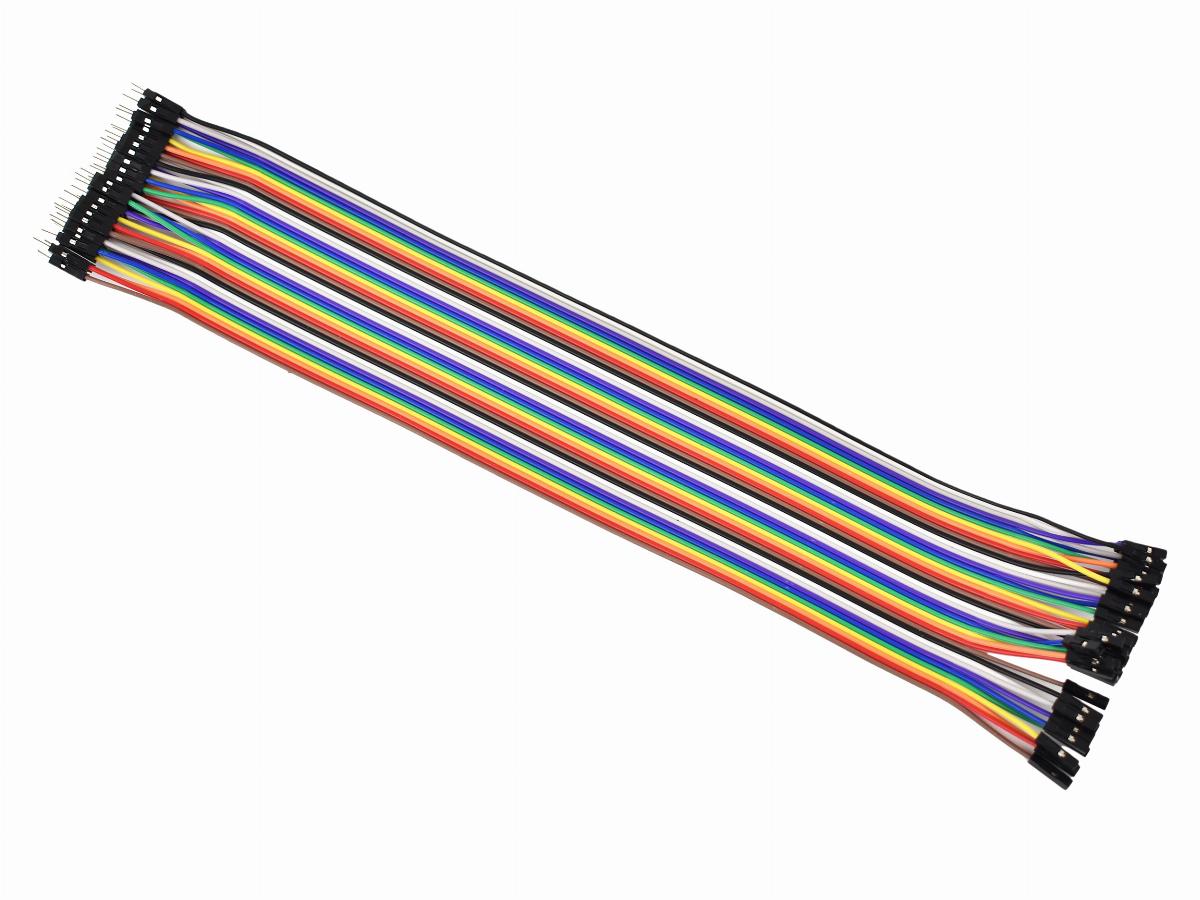 Kabel Dupont-plugg 30cm han-hun