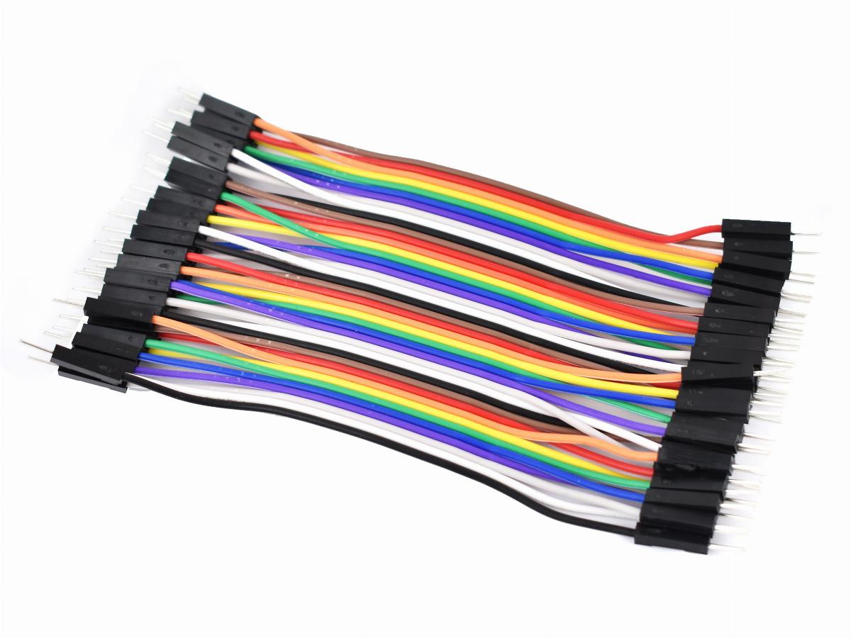 Kabel Dupont-plugg 10cm han-han