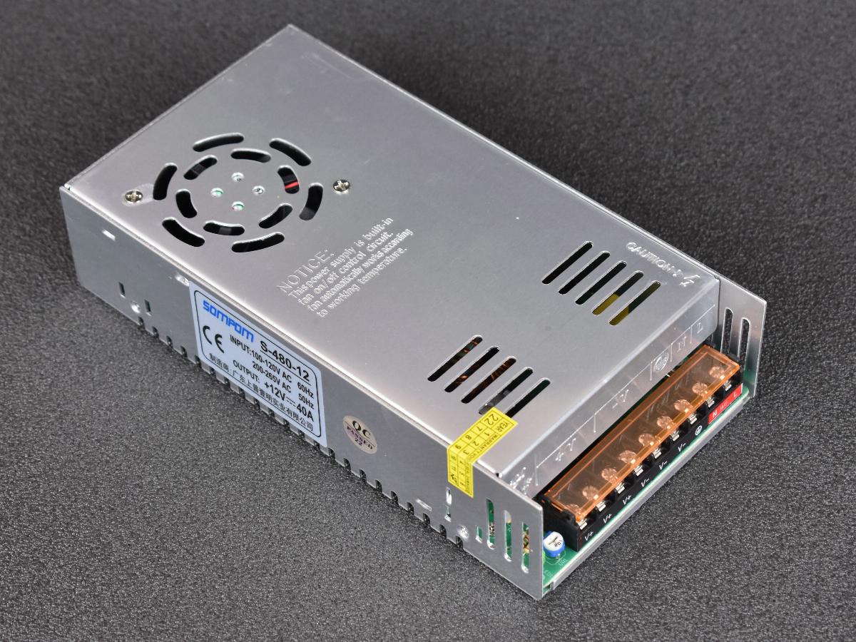 Strømforsyning 12V 40A