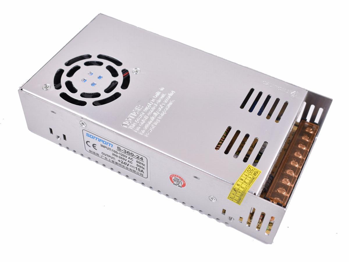 Strømforsyning 24V 15A